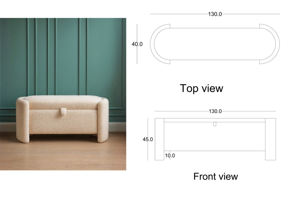 Elizabeth Upholstered Bench
