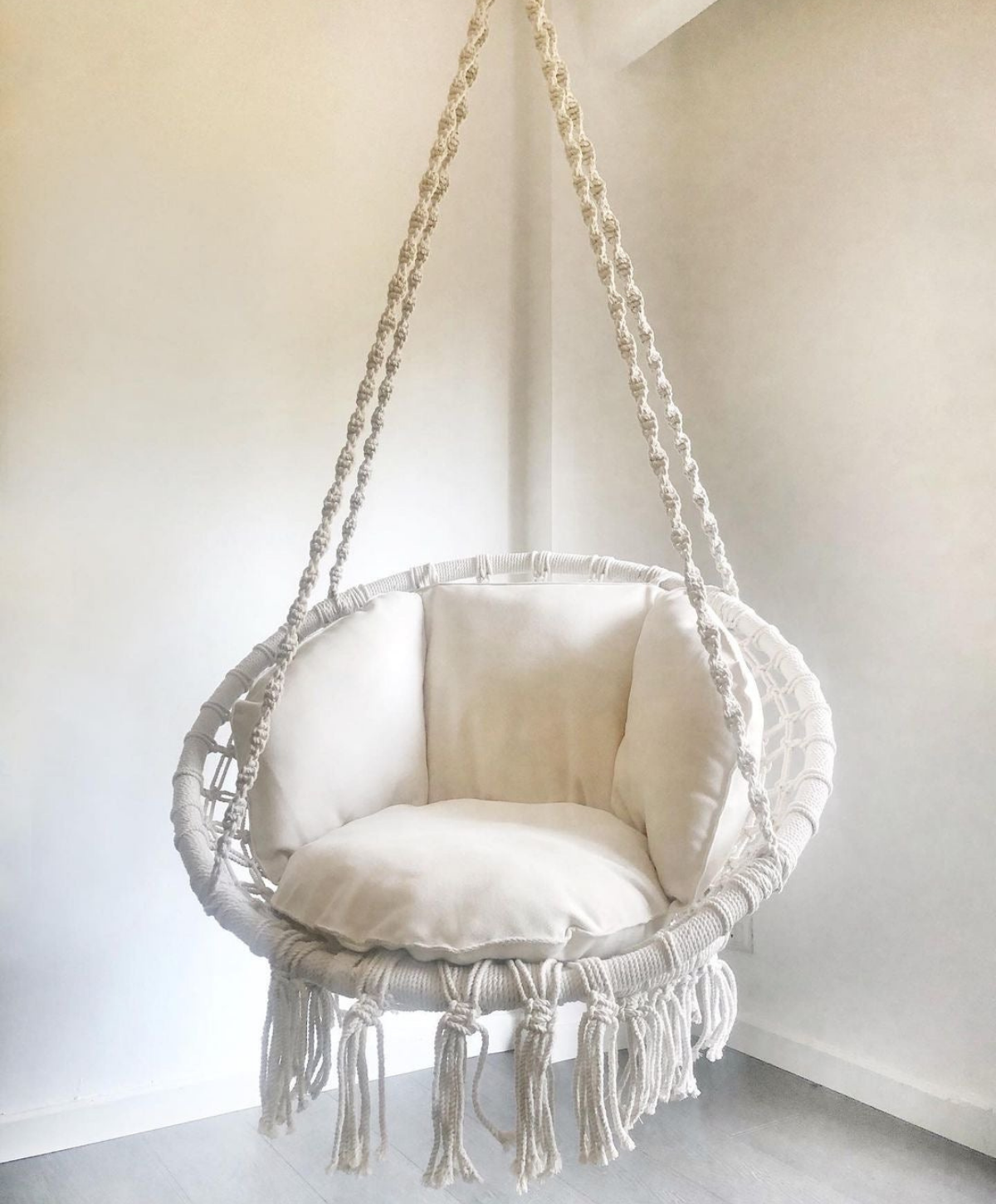 Macrame cheap chair cushion