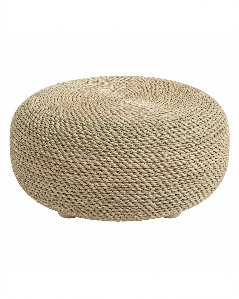 Bianki Rattan Pouf