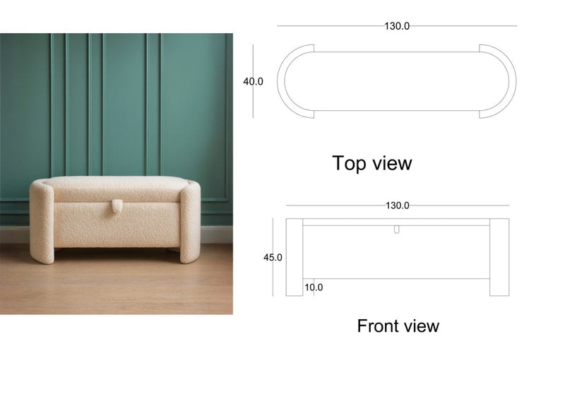 Elizabeth Upholstered Bench