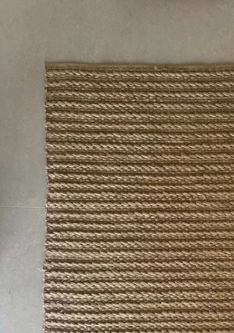 Sandstone Jute & Wool Kilim Rug