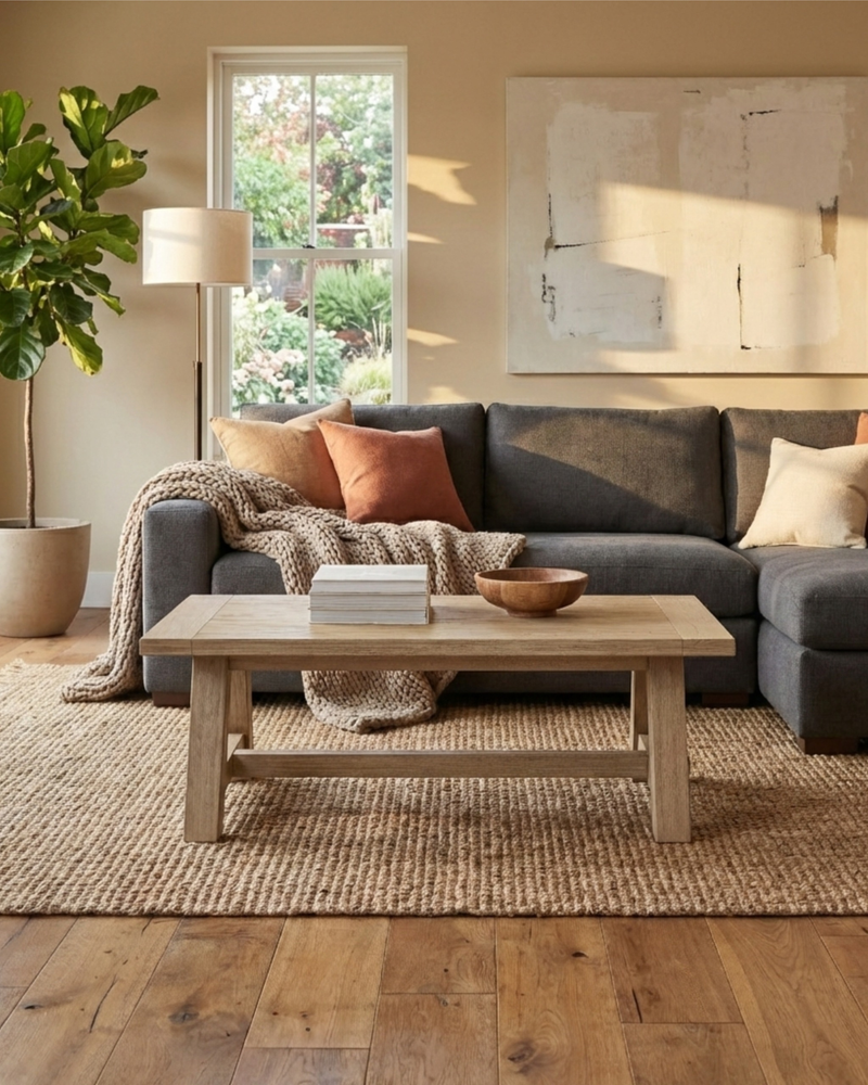 Marilla Solid Oak Coffee Table