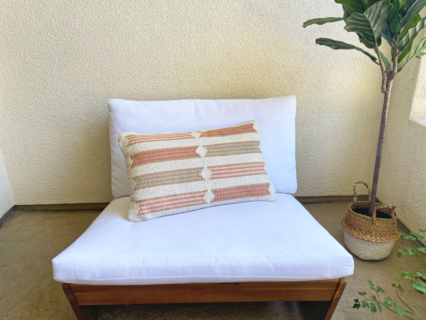 Lucena Handwoven Pillow