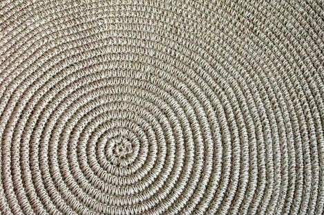 Jute Round Rug