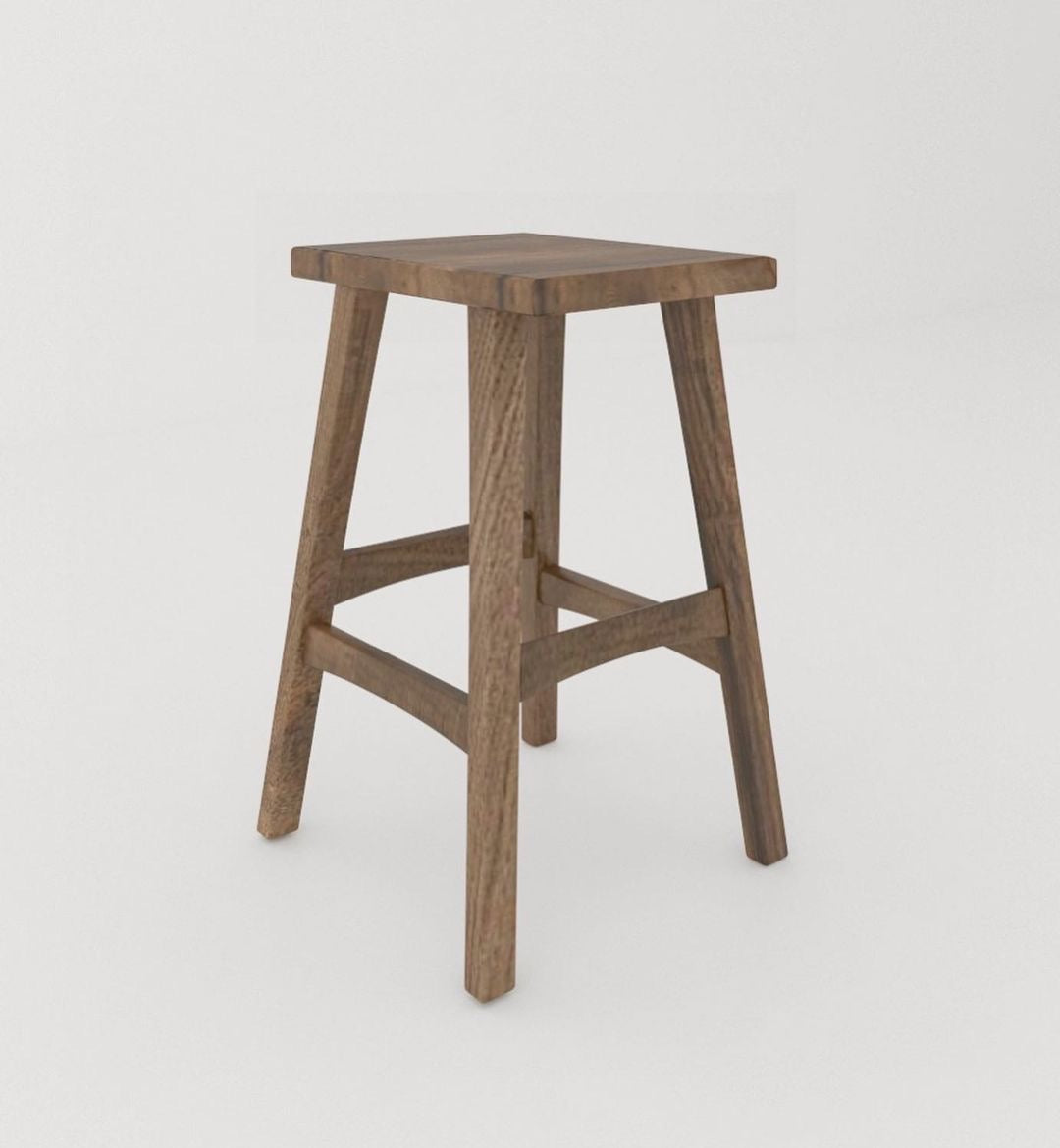 Floyd Wooden Island Stool