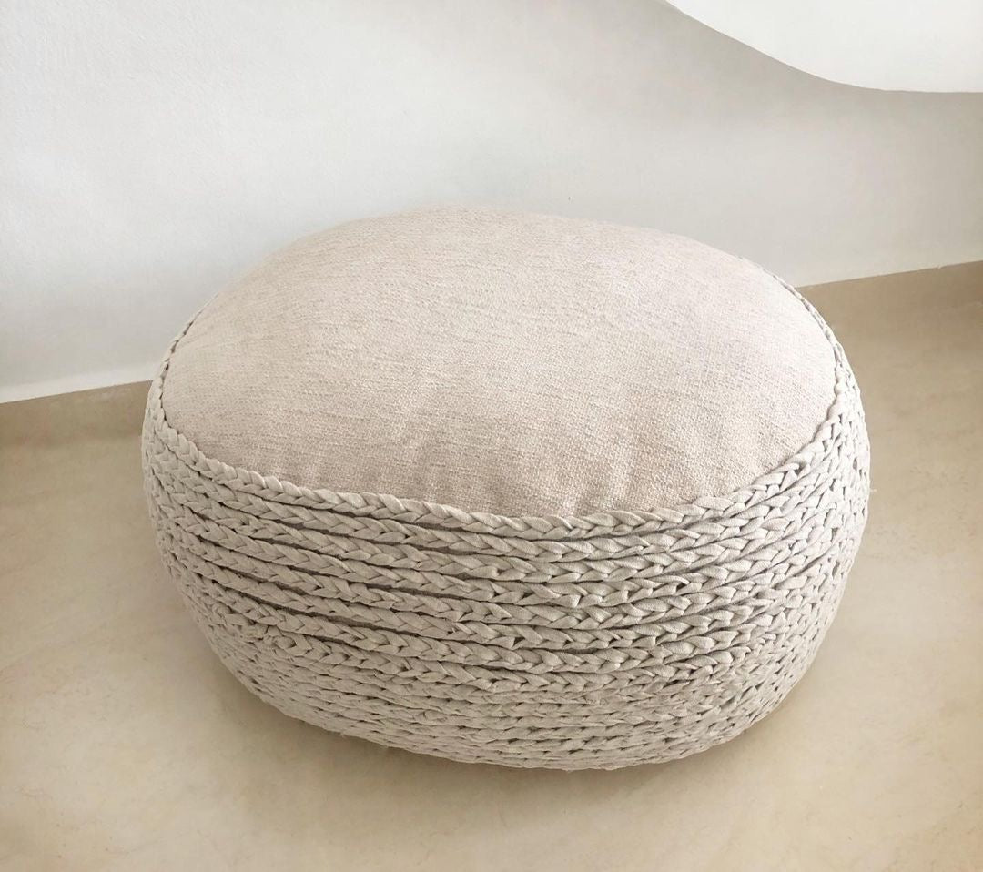 Trenza Oval Pouf