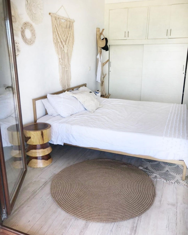 Asya Jute Round Rug - Ready to Ship