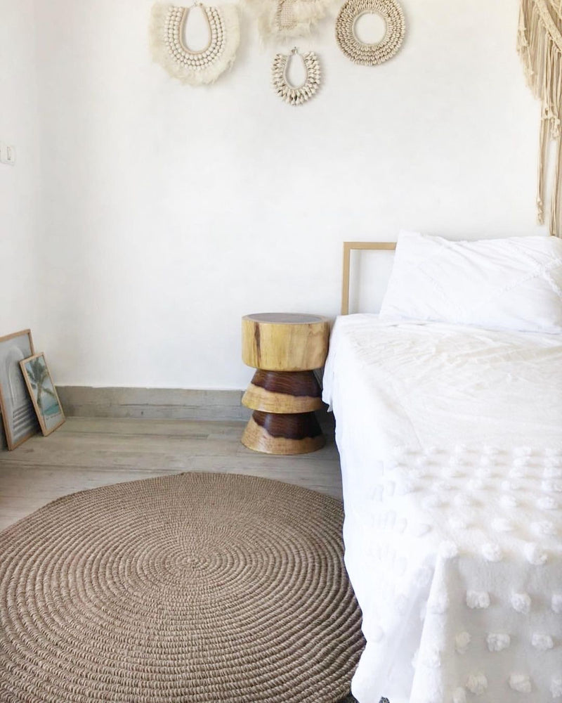 Asya Jute Round Rug - Ready to Ship