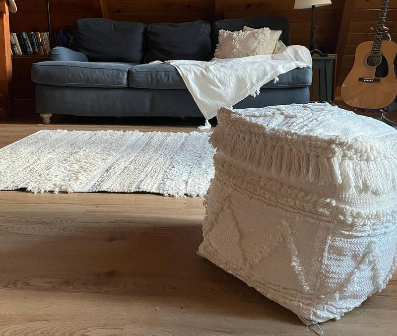 Kado Handwoven Pouf