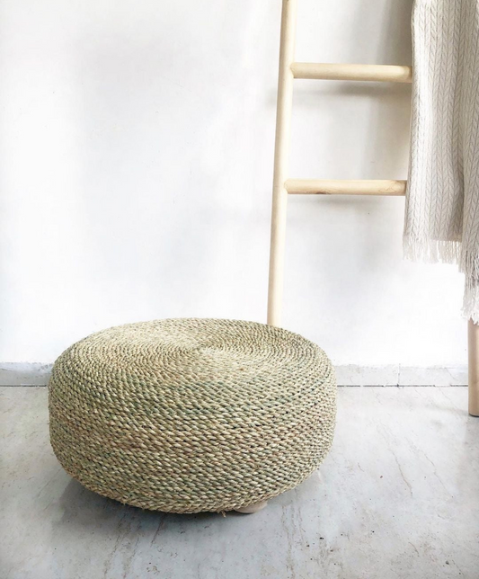 Bianki Rattan Pouf