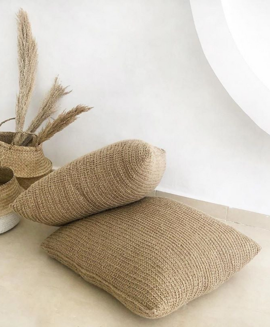 Savanna Jute Floor Pillow