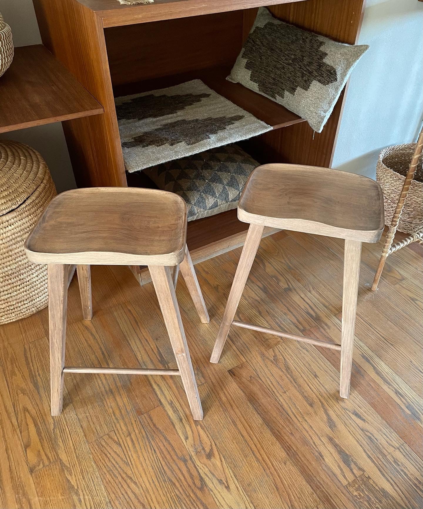 Troy Wooden Island Stool